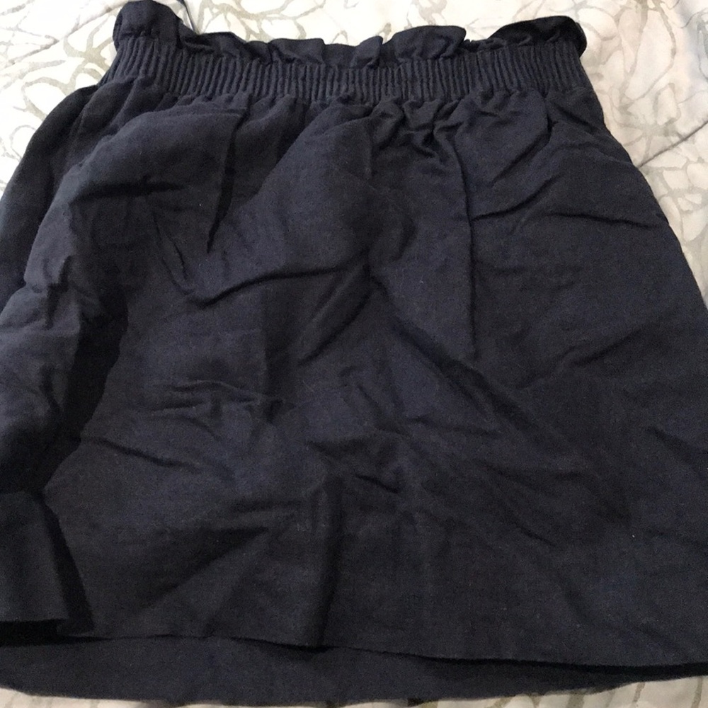Navy jcrew skirt
